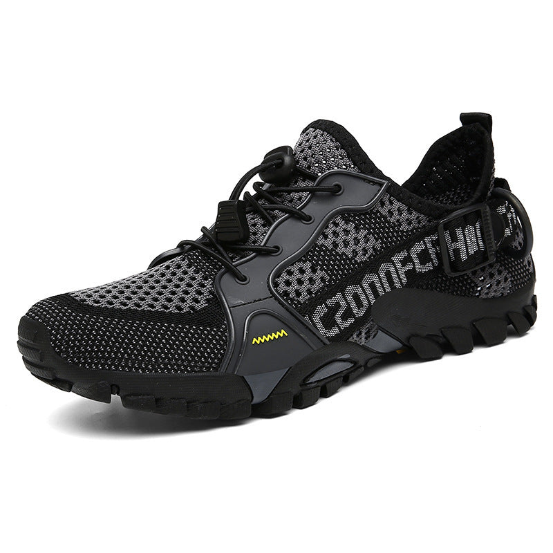 Damen Leichte und flexible Outdoor-Sneaker mit atmungsaktivem Mesh-R&B