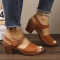 Damen Sandalen mit Blockabsatz R&B