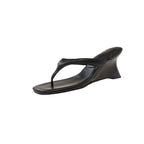 Damen Elegante Zehentrenner mit komfortablem Wedge-Absatz R&B