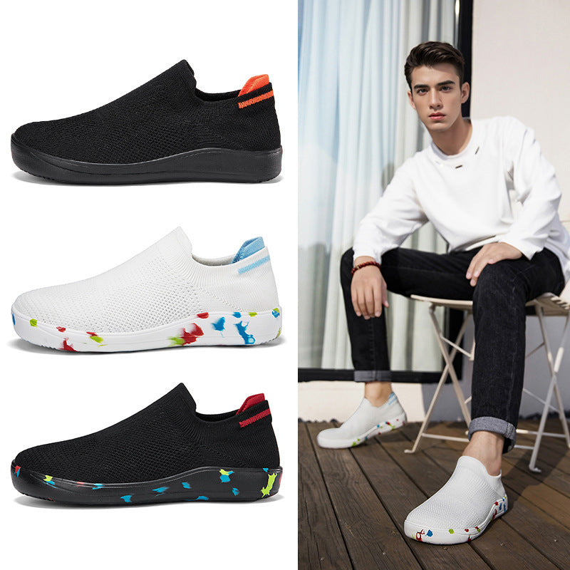 Damen Komfortable und luftdurchlässige Slip-On Sneakers