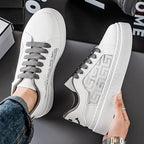 Damen modische Platform Sneakers mit atmungsaktiver Oberflächenstruktur und bequemem Fußbett R&B