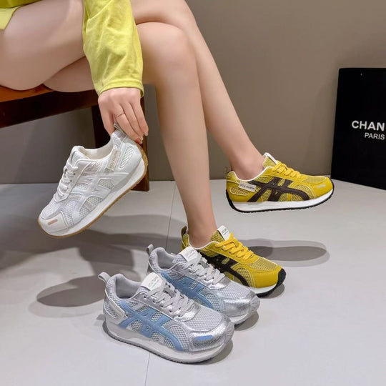 Damen Sportliche Mesh-Sneaker mit dämpfenden Eigenschaften und modernem Design R&B