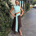 Damen Wickelkleid mit R&Brnem Drapierungsdesign und elegantem Schnitt R&B