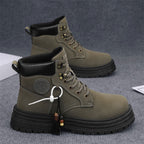 Damen robuste Winterboots mit modischen Details