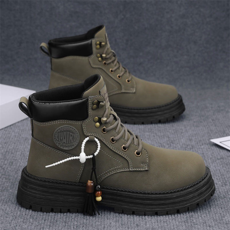 Damen robuste Winterboots mit modischen Details