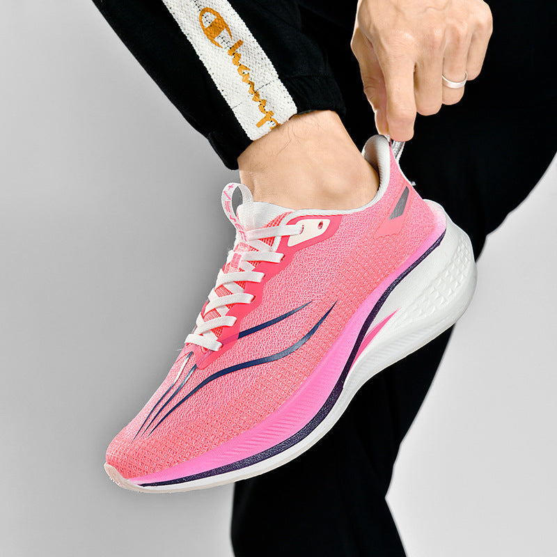 Damen leistungsstarke Laufschuhe mit atmungsaktiver Mesh-Oberfläche und dynamischem Dämpfungssystem R&B