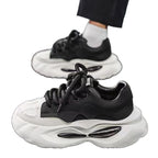 Damen Chunky Fashion-Sneaker mit ausgefallener Sohle