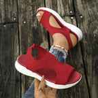 Damen Atmungsaktive Sport-Sandalen mit elastischem Obermaterial und rutschfester Sohle R&B