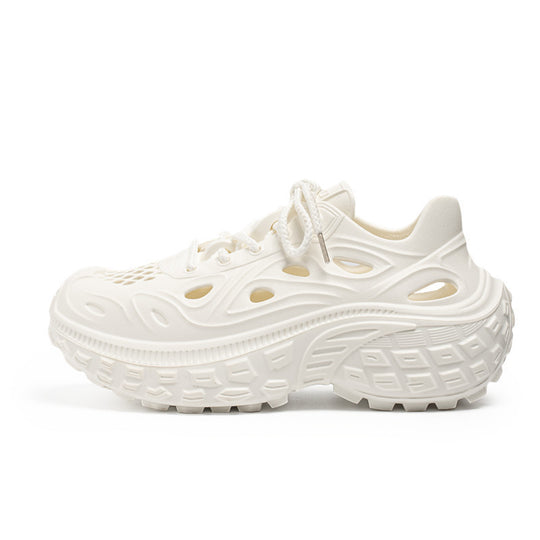 Damen Sportliche Lauf-Sneaker mit rutschfester Sohle und atmungsaktiven Einsätzen R&B