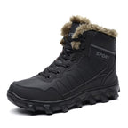 Damen Sportliche Winterwanderstiefel mit isolierendem Futter und rutschfester Sohle R&B