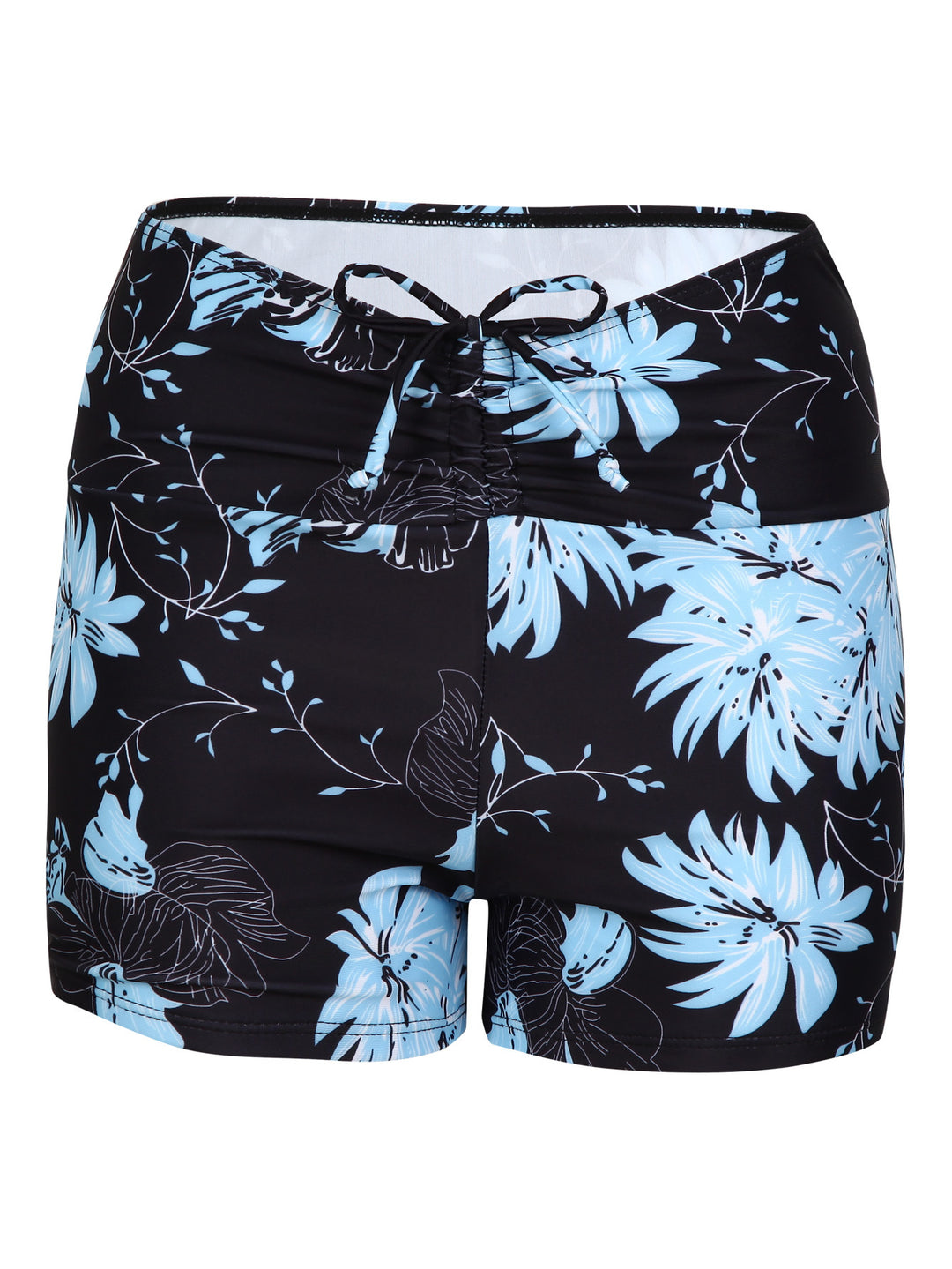 Damen Bikini-Höschen mit hohem Bund und raffinierten Rüschendetails R&B