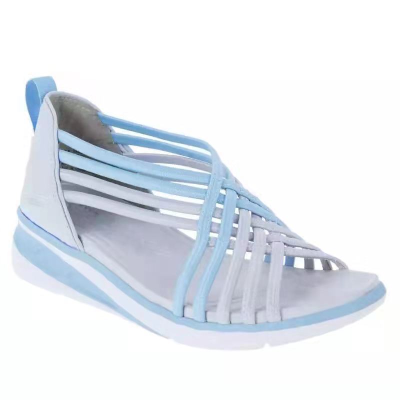 Damen Sportliche Freizeitsandalen mit atmungsaktivem Obermaterial und rutschfester Sohle R&B