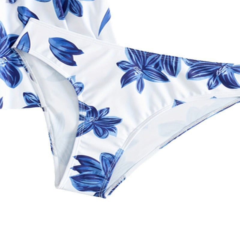Damen modisches Tankini-Set mit floralem Design