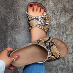 Damen Komfortable Riemchensandalen mit schickem Schnallen-Design R&B
