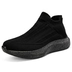 Damen Strick-Sneaker mit rutschfestem Profil und atmungsaktiver Obermaterialstruktur