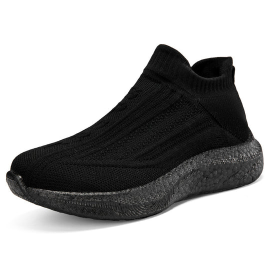Damen Strick-Sneaker mit rutschfestem Profil und atmungsaktiver Obermaterialstruktur R&B