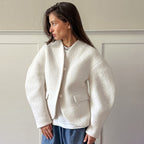 Damen Elegante und oversized Blazerjacke R&B