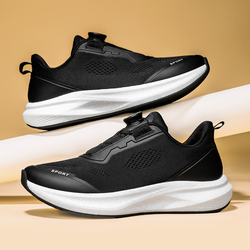 Damen Sportliche Schnür-Sneaker mit atmungsaktivem Mesh und leichtem Dämpfungssystem
