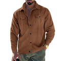 Herren Cord-Jacke mit praktischen Taschen und klassischem Schnitt R&B