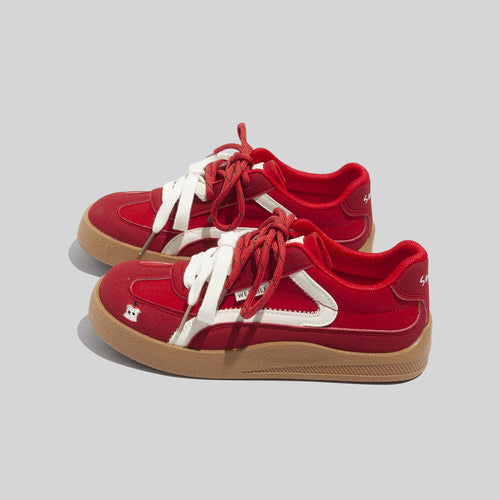 Damen Sportliche Sneakers mit innovativer Schnürtechnologie und rutschfester Sohle R&B