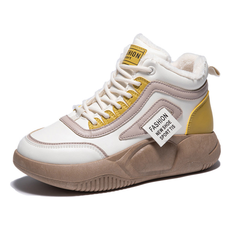 Damen Winter Sneaker mit warmem Innenfutter und rutschfester Sohle R&B