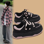 Damen Sportliche Chunky Sneaker mit gepolsterter Sohle R&B