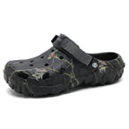 Damen Leichte Sport Clogs mit verstellbarem Riemen R&B