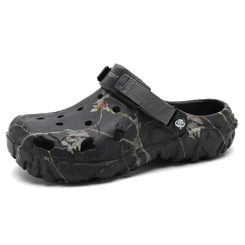 Damen Leichte Sport Clogs mit verstellbarem Riemen R&B