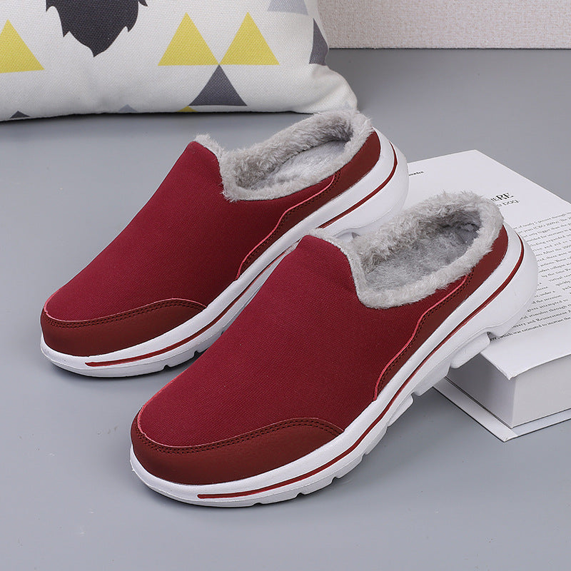 Damen Komfortable und warme Clogs mit rutschfester Sohle