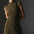 Damen Elegantes und figurbetontes Freizeitkleid R&B