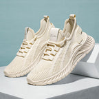 Damen Atmungsaktive Freizeit Sneakers mit rutschfester Sohle R&B