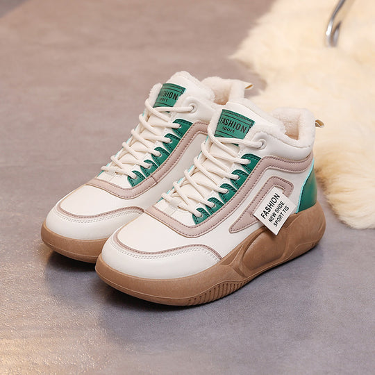 Damen Winter Sneaker mit warmem Innenfutter und rutschfester Sohle R&B