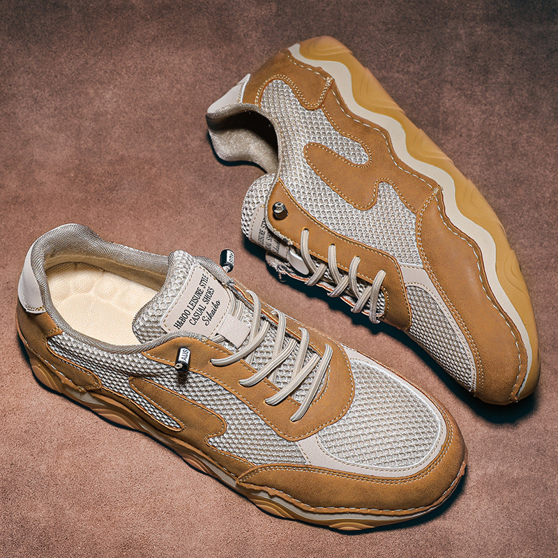 Herren Atmungsaktive Freizeit-Laufschuhe mit gepolsterter Sohle R&B
