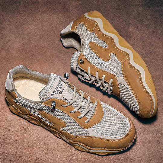 Herren Atmungsaktive Freizeit-Laufschuhe mit gepolsterter Sohle R&B