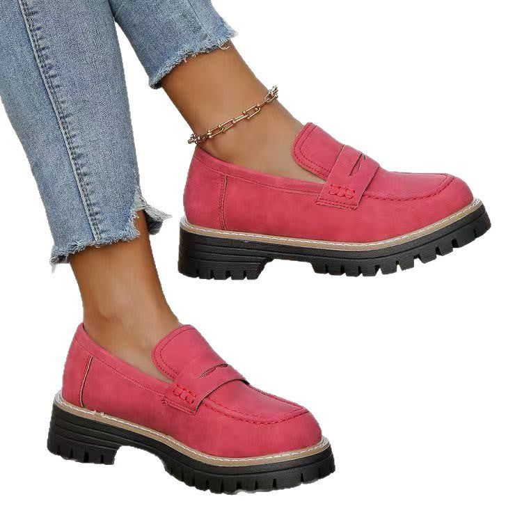 Damen bequeme und stylische Mokassins mit rutschfester Sohle R&B