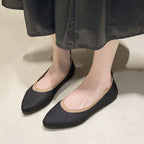 Damen Ballerinas mit flexiblem Textil-Obermaterial und rutschfester Sohle R&B