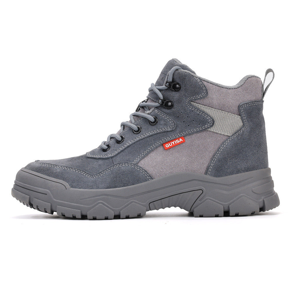 Herren Outdoor-Schnürstiefel mit atmungsaktiver Membran und rutschfester Sohle R&B