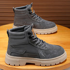 Damen robuste High-Top Sneakers mit stilvollem Design und rutschfester Sohle