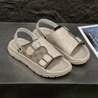 Damen Komfortable Riemensandalen mit verstellbaren Schnallen R&B