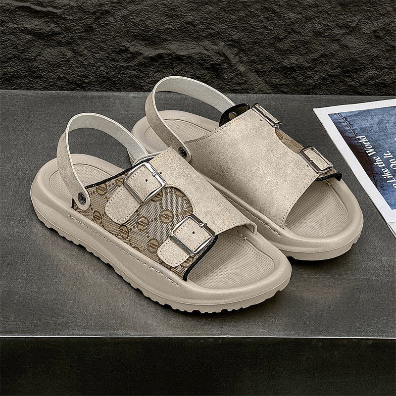 Damen Komfortable Riemensandalen mit verstellbaren Schnallen R&B