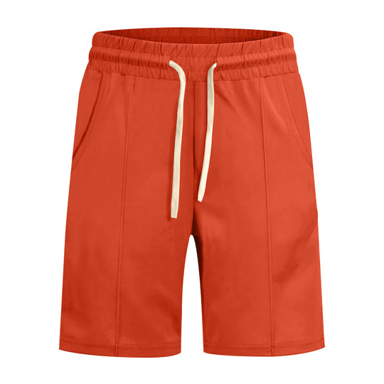 Herren nan kurze Freizeithose aus Baumwollmischung mit elastischem Bund und Kordelzug R&B