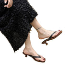 Damen Riemensandaletten mit elegantem Querriemen-Design R&B