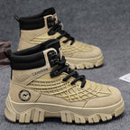 Damen Hohe und robuste Sneakers mit strapazierfähigem Obermaterial und rutschfester Sohle R&B