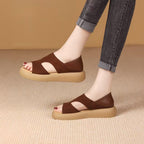 Damen Komfortable und modische Sandalen mit angesagtem Riemchen-Design