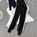 Damen sportliches High-Quality Lounge-Set mit Reißverschluss R&B