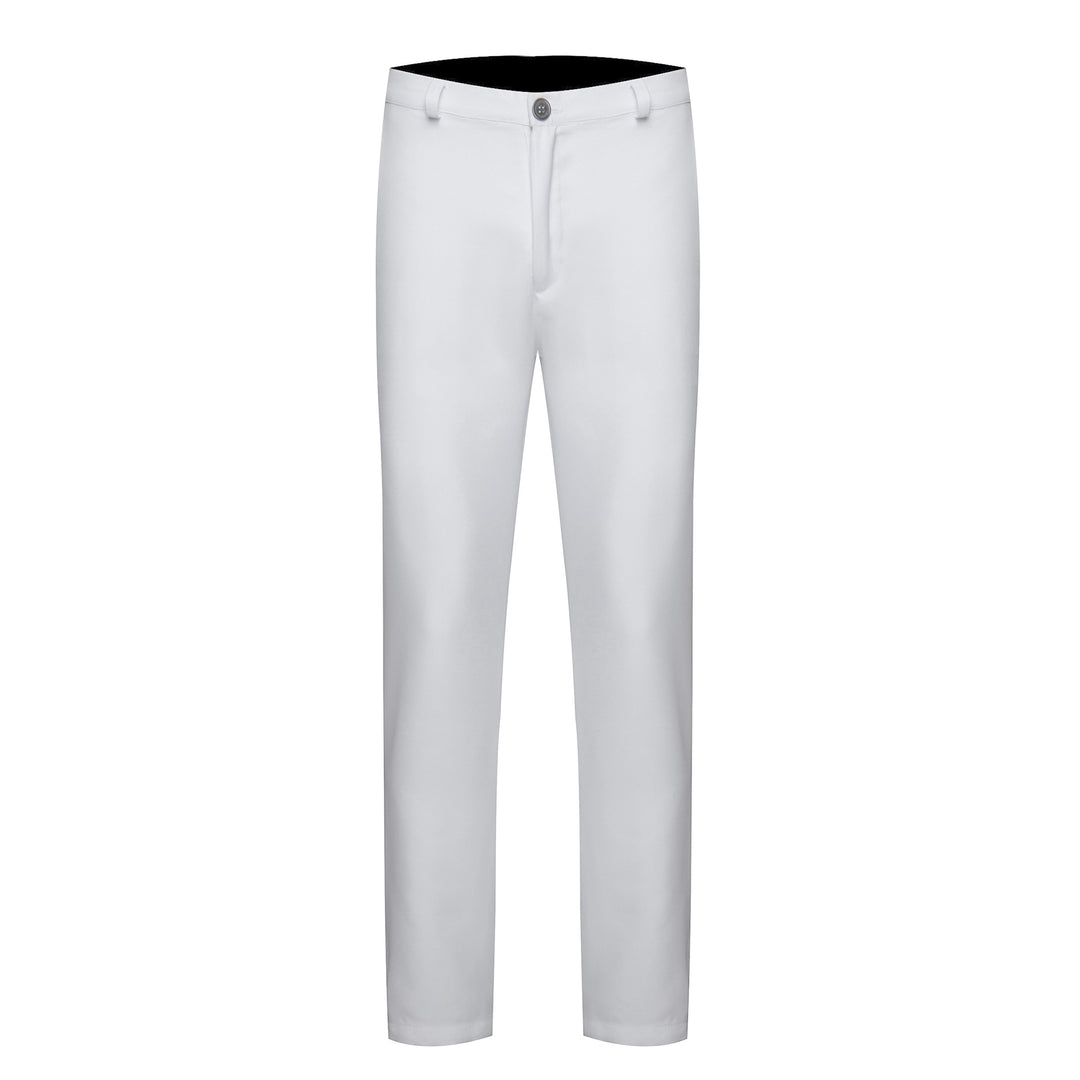 Herren elegante Chino-Hose mit schmalem Schnitt und atmungsaktivem Material R&B