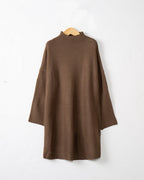 Damen Großer Rollkragenpullover aus weichem Strick
