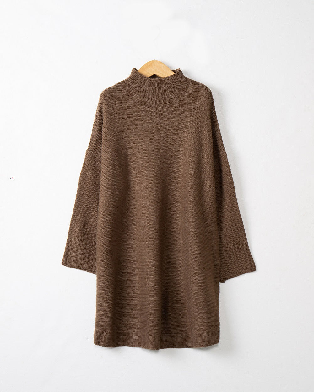 Damen Großer Rollkragenpullover aus weichem Strick