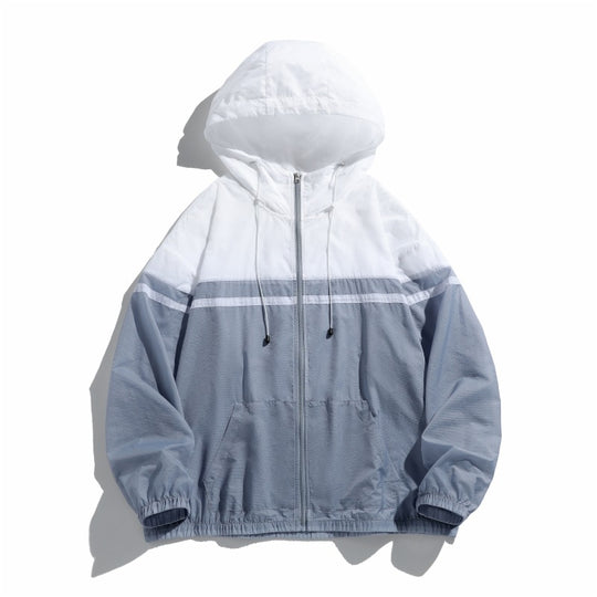 Damen funktionale Übergangsjacke mit verstellbarer Kapuze und atmungsaktiven Einsätzen R&B