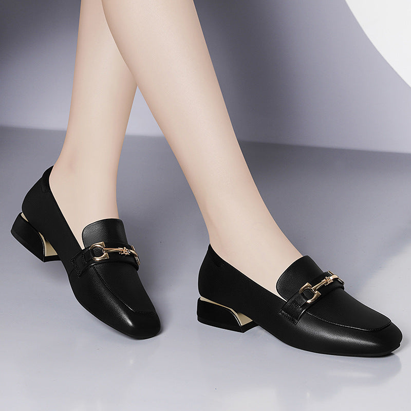 Damen Ballerinas mit modischem Schnallen-Detail R&B